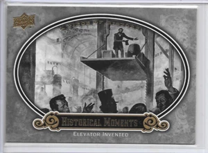 2009 Elevator Invented Historical Moments UD A Piece Of History Card #176 - Picture 1 of 2