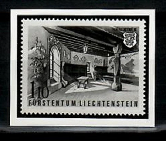 Photo Essay, Liechtenstein Sc721 Architecture, Gutenberg Castle, Great Hall. - Image 1 of 1