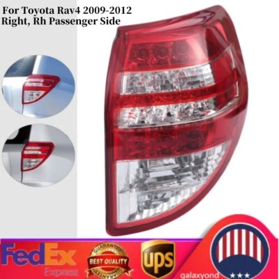 Passenger Side Tail Light Rear Lamp Right For 2009-2012 Toyota RAV4 2.5L / 3.5L - Изображение 1 из 4
