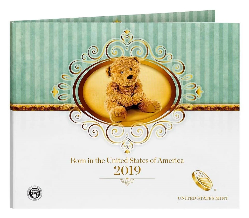 2019 S US MINT BIRTH SET (19RD) BIRTHDAY GIFT 5 COIN PROOF SET Official Issue - Image 1 of 4