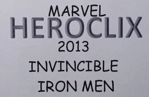 HEROCLIX INVINCIBLE IRON MEN Rescue 002 (Armor, Stark Ind) - Picture 1 of 4
