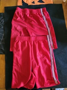 Boys Red Lot Of 2 shorts from athletic works size XL 14–16, Identical Pairs Used - Picture 1 of 10