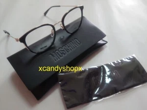 authentic MOSCHINO MOS590/F 807 Black Eyeglasses (full packing) - Picture 1 of 4