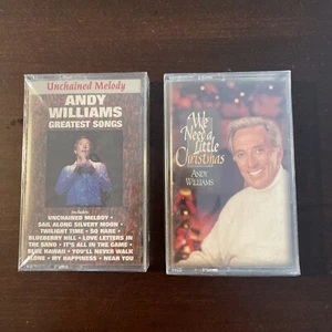 We Need A Little Christmas & Greatest Songs : 2 ANDY WILLIAMS Audio Cassettes - Picture 1 of 2
