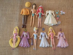 Polly Pocket Disney Princesa Ariel Sirenita Príncipe Boda Novia X65 - Imagen 1 de 7