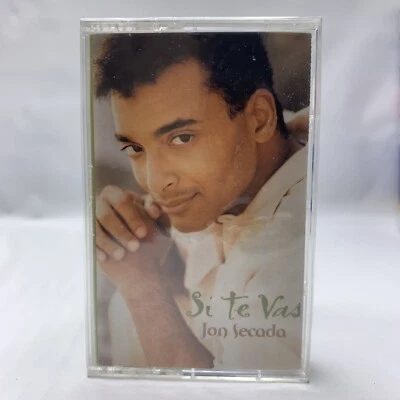 Jon Secada Cassette Si Te Vas 1994 Latin Pop Like Ricky Martin Puerto Rico New - Image 1 of 3