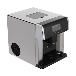 Commercial Ice Maker Machine, 33lbs/24H Stainless Steel, 1.3Lbs Storage Capacity - Picture 1 of 24