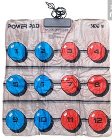 Original Nintendo NES Power Fitness Pad Game Mat In Original Box NO GAME