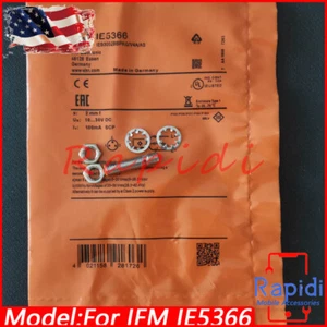 Interruptor de sensor de proximidad inductivo M8 PNP NO 2mm 10-30VDC para IFM Efector IE5366 - Imagen 1 de 8