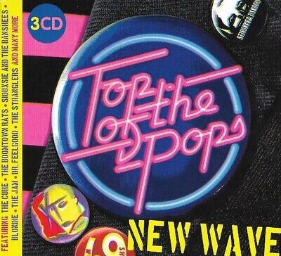 Top Of The Pops: New Wave CD (2017) NEW AND SEALED 3 Disc Album Box Set FREE P&P • 6.03£
