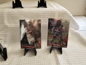 2 Ole Miss Cards Quinshon Judkins Walker Howard - Picture 1 of 2