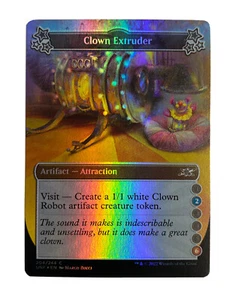 *FOIL* CLOWN EXTRUDER (26) UNF MTG COLORLESS ARTIFACT COMMON NM - Picture 1 of 5