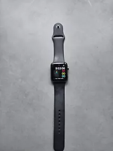 Apple MTF12LL/A Nike+ Series 3 38mm Space Gray Aluminium Smartwatch with... - Picture 1 of 3