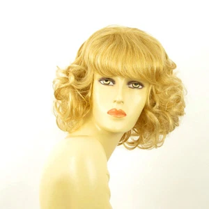 Perruque femme mi-longue blond clair doré VANDA LG26 - Picture 1 of 8