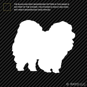 (2x) Chow Chow Sticker Die Cut Decal Self Adhesive Vinyl dog canine pet - Picture 1 of 1