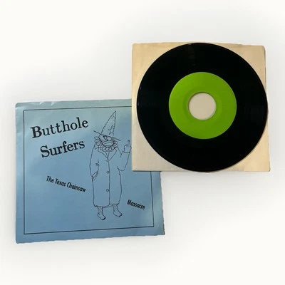 Butthole Surfers The Texas Chainsaw Massacre 7” Unofficial Release Punk  Foto 1 de 4