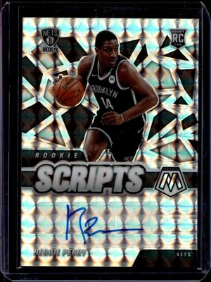 2020-21 Panini Mosaic #RS-RPE Reggie Perry Rookie Scripts - Image 1 of 2