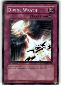 Göttlicher Zorn RDS-DE050 Aufstieg des Schicksals 1. Auflage Super Rare MP Crease - Bild 1 von 2