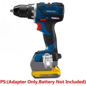 1x fits Dewalt 20V DCB/XR Battery To for Bosch 18V Brushless Impact Tool Adapter - Picture 1 of 5