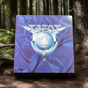 Treat Organized Crime LP Vinyl Vertigo 1st Press + Lyrics K960 - Picture 1 of 9