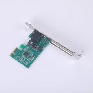Network Card For Fast Ethernet Connections Automatic Cross Detection PCI Express - Photo 1/13