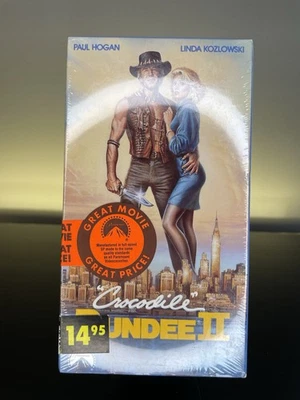 Crocodile Dundee II (VHS, 1990) BRAND NEW SEALED, Factory Seal, Paul Hogan - Image 1 of 4