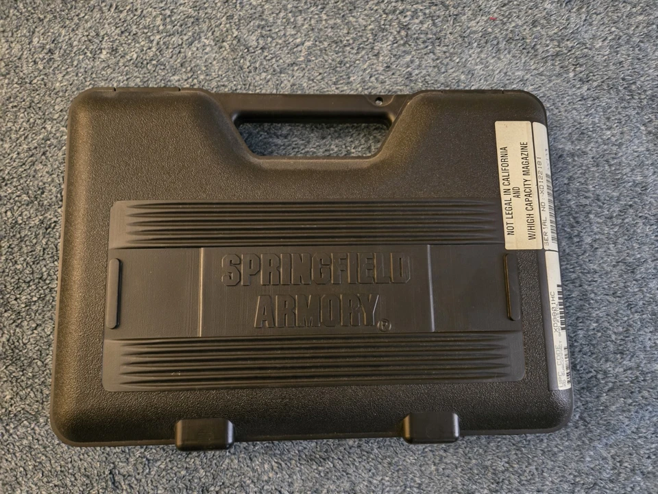 Springfield Armory XD 9mm Factory Hard Case With Manual And Lock - Image 1 of 4