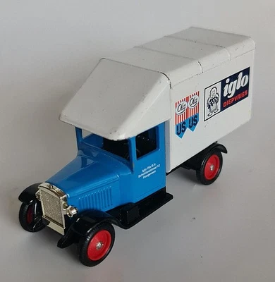 Authentic Lledo Morris Parcels Iglo Promotional Diecast Model Car Truck Toy UK - Image 1 of 4