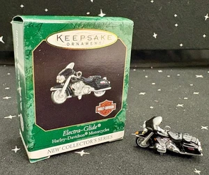 ¡Mini adorno Electra Glide serie st Harley Davidson con sello de colección! - Imagen 1 de 9