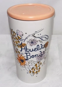 Abuelita Bonita Travel Coffee Mug Beautiful Grandma 2 Sided Micro &Dishwasher Ok - Picture 1 of 7