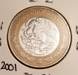 Mexico 20 Pesos 2001, Octavio Paz Honoring the poet, Key-Date, Rare. Escasa. - Picture 1 of 1