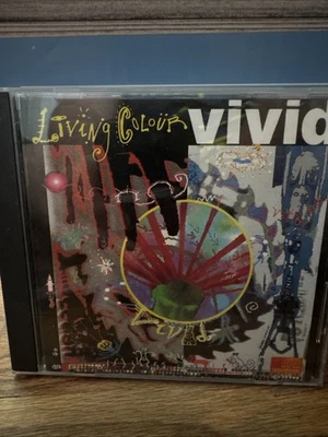 Living Colour VIVID 1988 CD Original USA Pressing 1ST EPIC HTF DEBUT CD RARE US Foto 1 de 2