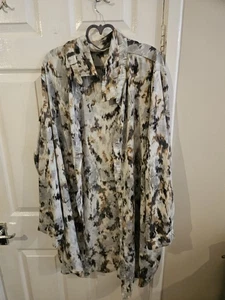 Boohoo Womens Plus Size Printed Shirt Size 28 - Picture 1 of 2