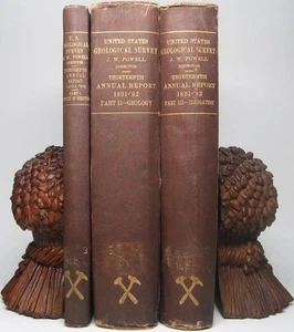 Thirteenth Annual Report of the United States Geological Survey 1st Edition 1892 - Picture 1 of 1