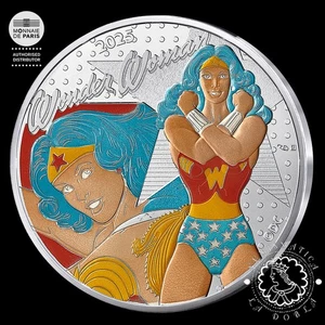 2025 - 50 EURO Plata SC - DC Comics - Wonder Woman - FRANCIA - Imagen 1 de 3