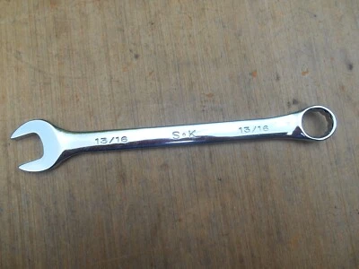 NOS SK Professional Tools 88226 13/16" 12pt Polished Combo Wrench USA - Image 1 of 2