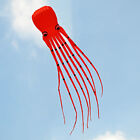8M New Power All Red 3D Parafoil Octopus Kite Factory Outlet Software Kite