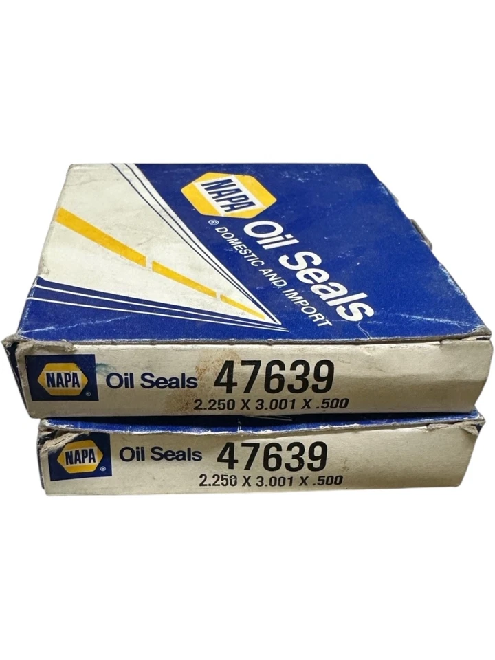 NAPA Oil Seals 47639 (LOT OF 2) **SALE** - Image 1 of 1