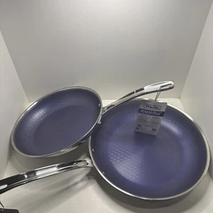 Viking Hybrid Plus Padella Antiaderente a 3 Strati, Set di 2 Pezzi, 9,5” e 11” Pollici - Foto 1 di 7