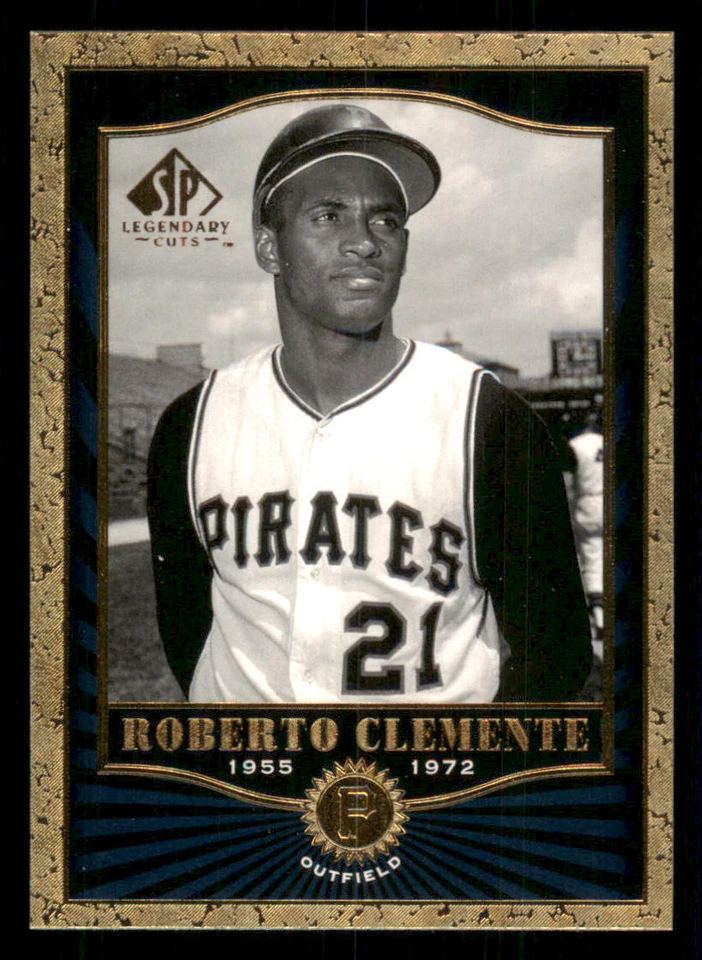 2001 SP Legendary Cuts #60 Roberto Clemente - Image 1 of 2