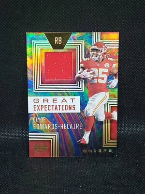 2020 Illusions #GE-11 GREAT EXPECTATIONS Clyde Edwards-Helaire RELIC (I10) - Image 1 of 2