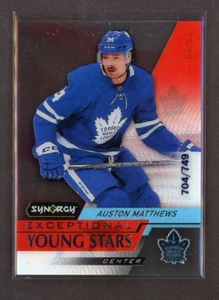 Synergy Exceptional Young Stars #EY27 2020-21 Auston Matthews 704/749 - Imagen 1 de 1