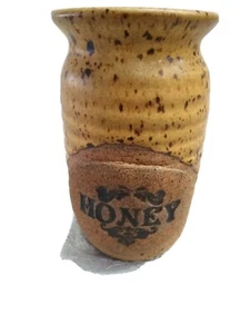 Canadian JBK Pottery Stoneware Honey Pot Rustic - Bild 1 von 6
