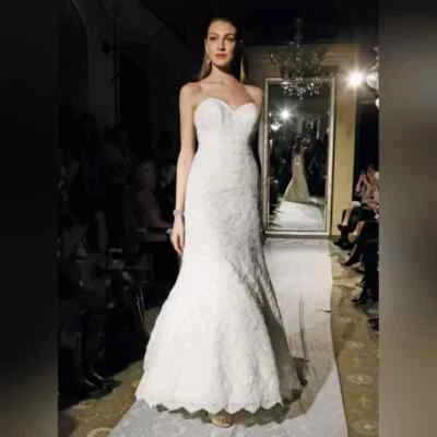 Vestido de novia marfil OLEG CASSINI CRL277 Foto 1 de 4