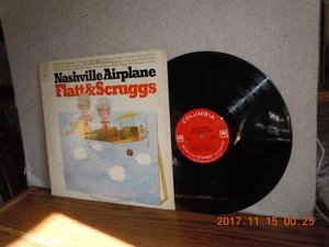 FLATT & SCRUGGS Vinyl lp...NASHVILLE AIRPLANE...COLUMBIA...VG+/VG+...'68 - Picture 1 of 2