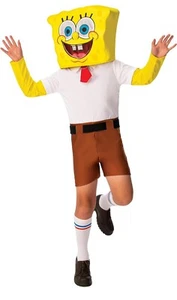 Spongebob Squarepants Suit Child's Costume Small 4-6 Nick Jr Cosplay Dress Up - Picture 1 of 8