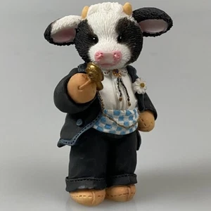 Statuetta mucca matrimonio Marys Moo Moos migliore toro in pensione Mary Rhyner - Foto 1 di 7
