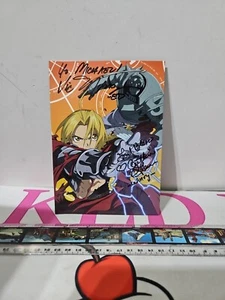 FULL METAL ALCHEMIST Vic Mignogna & Caitlin Glas handsigniert Autogramm  - Bild 1 von 9