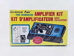 Vintage Science Fair Two Transistor Amplifier Kit 28-224 New SEALED 1967 - Picture 1 of 6