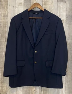 Blazer giacca sportiva monopetto Jos A Banks lana cashmere nero 2 bottoni 40S - Foto 1 di 14